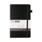 Sakura Ruled Hard Cover Notebook A5 13x21cm Black