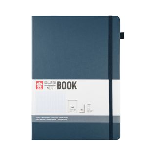 Sakura Squared Hard Cover Notebook A5 13x21cm Deep Indigo