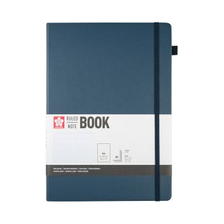 Sakura Ruled Hard Cover Notebook A4 21x30cm Deep Indigo