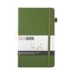 Sakura Ruled Hard Cover Notebook A5 13x21cm Pine Needle