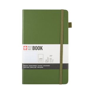 Sakura Ruled Hard Cover Notebook A5 13x21cm Pine Needle