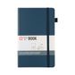 Sakura Squared Hard Cover Notebook A4 21x30cm Deep Indigo
