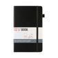 Sakura Squared Hard Cover Notebook A5 13x21cm Black