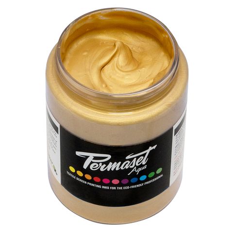 Permaset Aqua Metallic 300ml Gold Lustre