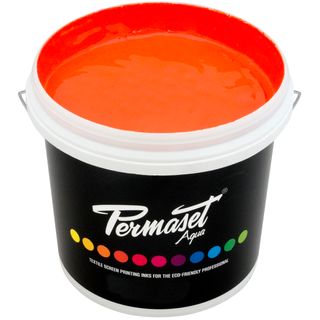 Permaset Aqua 4Lt Glow Orange