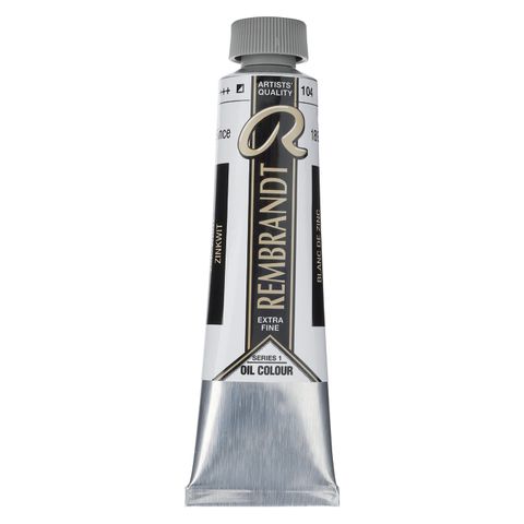 Rembrandt Oil 40ml - 104 - Zinc White S1