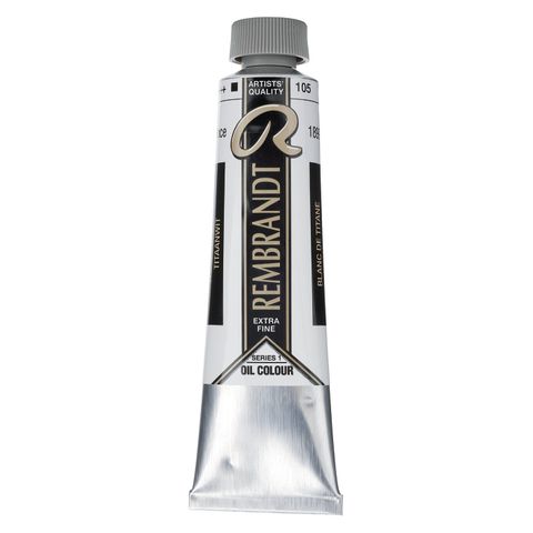 Rembrandt Oil 40ml - 105 - Titanium White S1