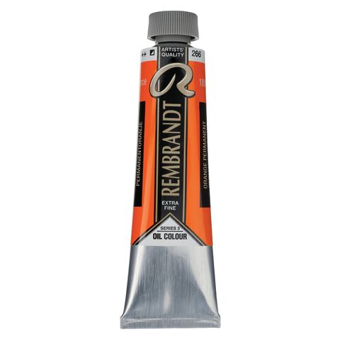 Rembrandt Oil 40ml - 266 - Permanent Orange S3