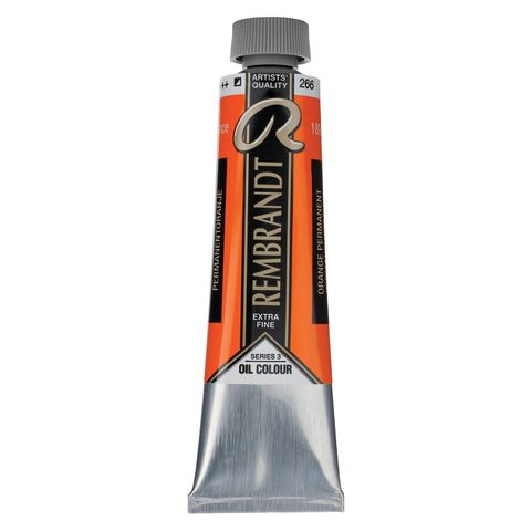 Rembrandt Oil 40ml - 266 - Permanent Orange S3