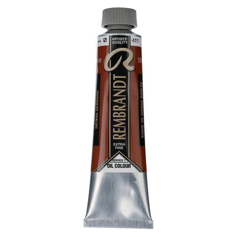 Rembrandt Oil 40ml - 411 - Burnt Sienna S1