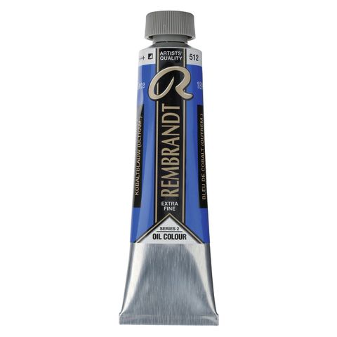 Rembrandt Oil 40ml - 512 - Cobalt Blue Ultramarine S2