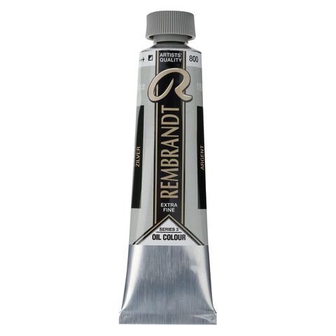 Rembrandt Oil 40ml - 800 - Silver S3