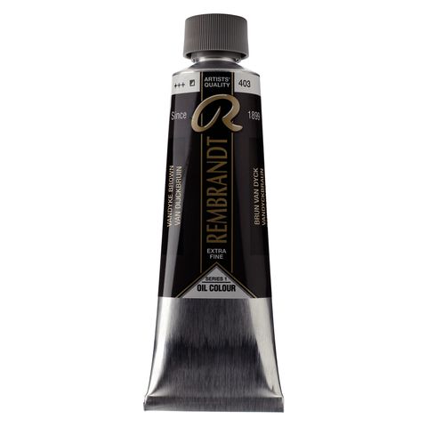 Rembrandt Oil 150ml - 403 - Vandyke Brown S1