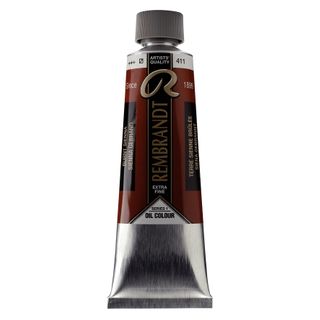 Rembrandt Oil 150ml - 411 - Burnt Sienna S1