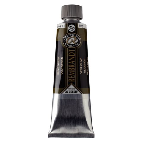 Rembrandt Oil 150ml - 620 - Olive Green S2