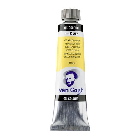 Van Gogh Oil 40ml - 267 - Azo Yellow Lemon S1