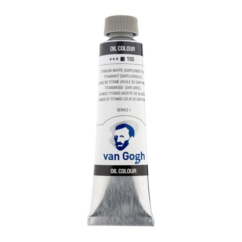 Van Gogh Oil 40ml - 105 - Titanium White S1