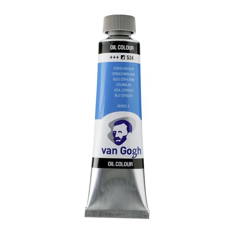 Van Gogh Oil 40ml - 534 - Cerulean Blue S2