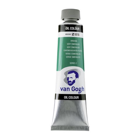 Van Gogh Oil 40ml - 616 - Viridian S1