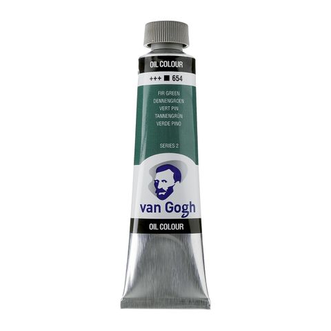 Van Gogh Oil 40ml - 654 - Fir Green S2