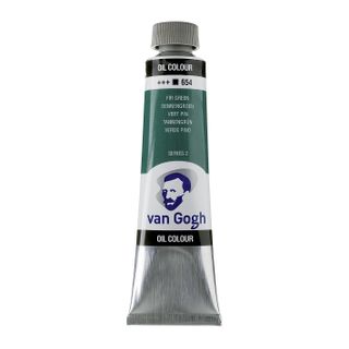 Van Gogh Oil 40ml - 654 - Fir Green S2