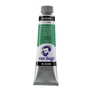 Van Gogh Oil 40ml - 675 - Phthalo Green S1