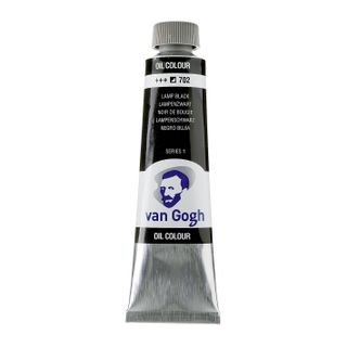 Van Gogh Oil 40ml - 702 - Lamp Black S1