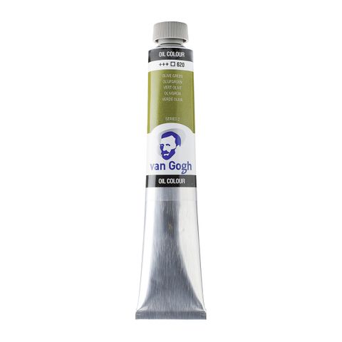 Van Gogh Oil 60ml - 620 - Permanent Olive Green S2