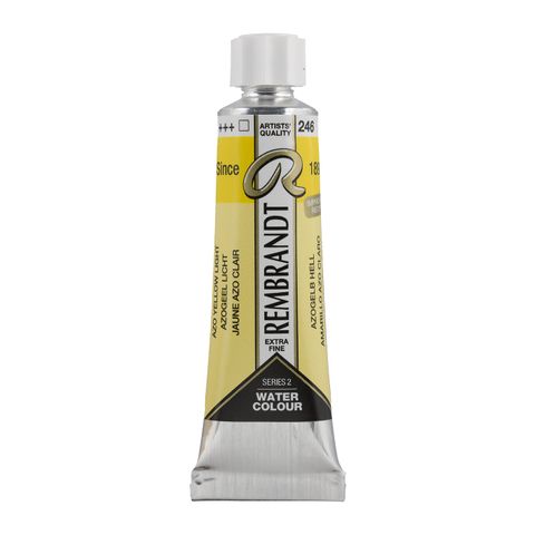 Rembrandt Watercolour 10ml - 246 - Azo Yellow Lightt S2