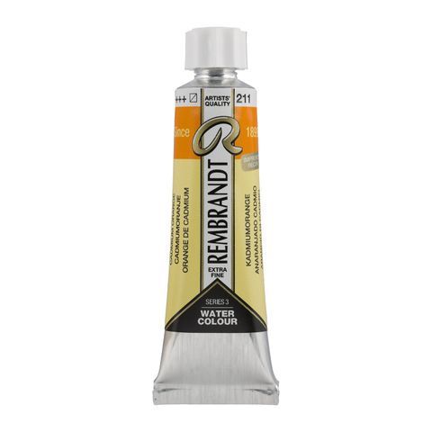 Rembrandt Watercolour 10ml - 211 - Cadmium Orange S3