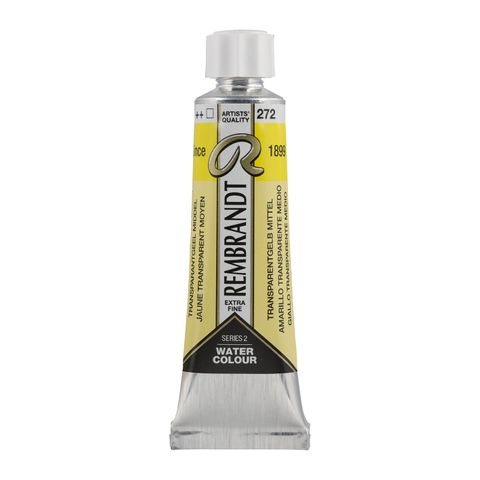 Rembrandt Watercolour 10ml - 272 - Transparent Yellow Medium S2