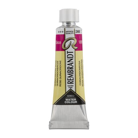 Rembrandt Watercolour 10ml - 366 - Quinacridone Rose S2