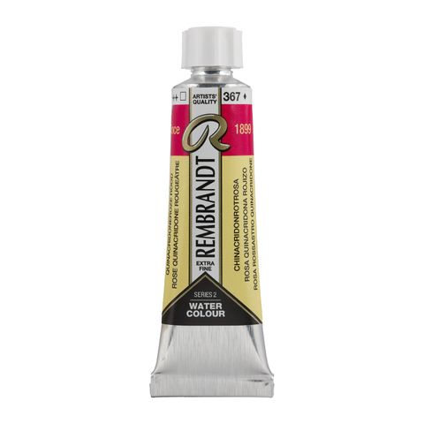 Rembrandt Watercolour 10ml - 367 - Quinacridone Rose Reddish S2