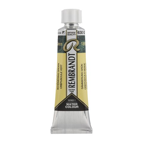 Rembrandt Watercolour 10ml - 630 - Dusk Green S1