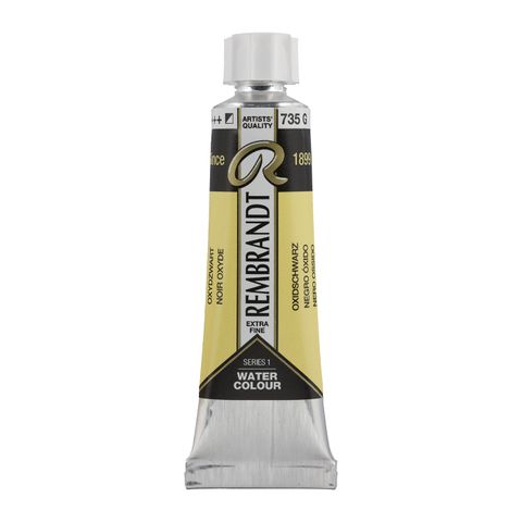 Rembrandt Watercolour 10ml - 735 - Oxide Black S1