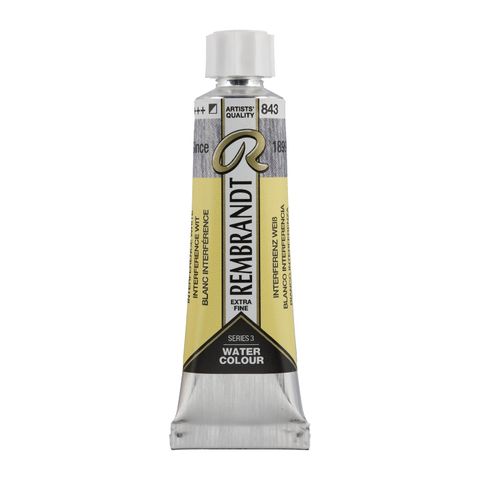 Rembrandt Watercolour 10ml - 843 - Interference White S3