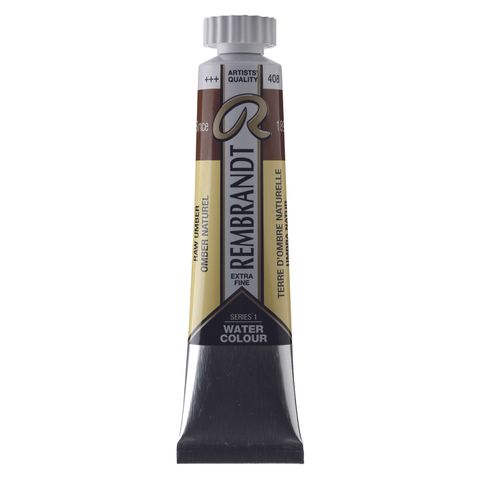 Rembrandt Watercolour 20ml - 408 - Raw Umber S1