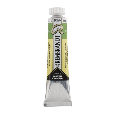 Rembrandt Watercolour 20ml - 668 - Chromium Oxide Green S2