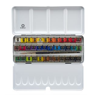 Rembrandt Watercolour Metal 36 Half Pan Set