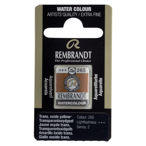 Rembrandt Watercolour Half Pan - 265 - Trans. Oxid