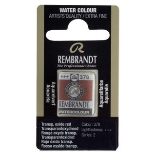 Rembrandt Watercolour Half Pan - 378 - Transparent