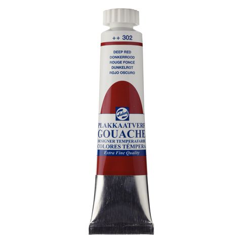 Gouache 20ml - 302 - Deep Red