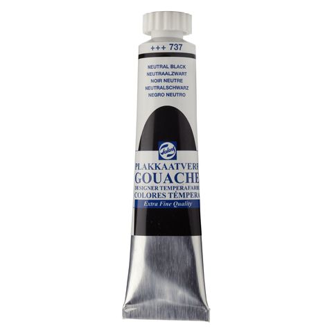 Gouache 20ml - 737 - Neutral Black