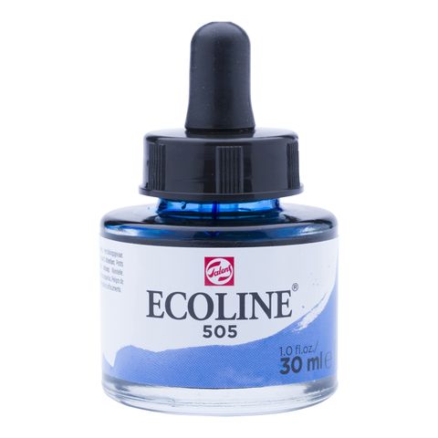 Ecoline Jar 30ml - 505 -  Ultramarine Lt.