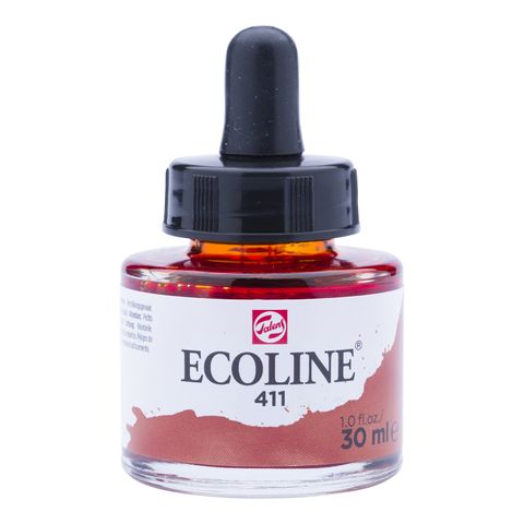 Ecoline Jar 30ml - 411 -  Burnt Sienna