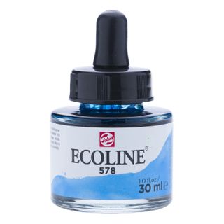 Ecoline Jar 30ml - 578 -  Sky Blue Cyan