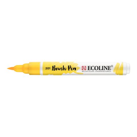 Ecoline Brushpen - 201 - Light Yellow