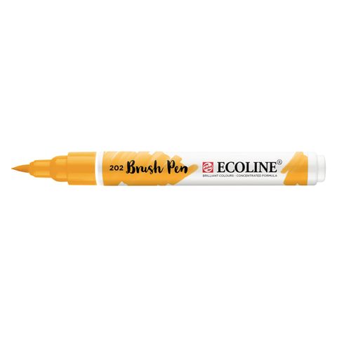 Ecoline Brushpen - 202 - Deep Yellow