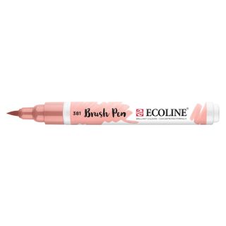 Ecoline Brushpen - 381 - Pastel Red