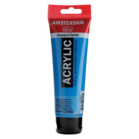 Amsterdam 120ml - 582 - Manganese Blue